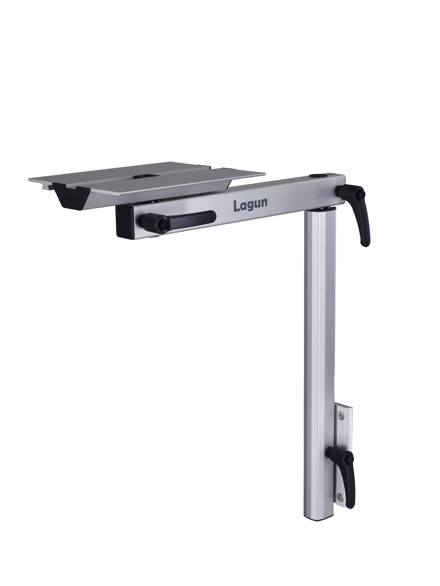 Pied de table Lagun argenté - Kit standard