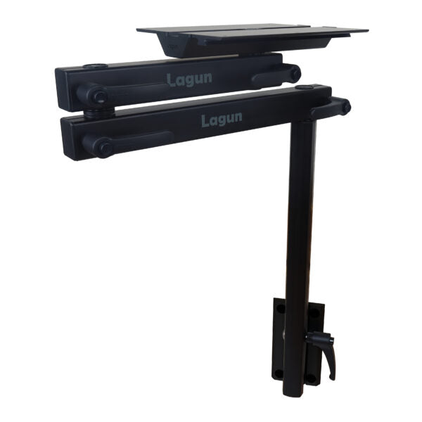 Pied de table Lagun (noir) avec deux bras et boulon