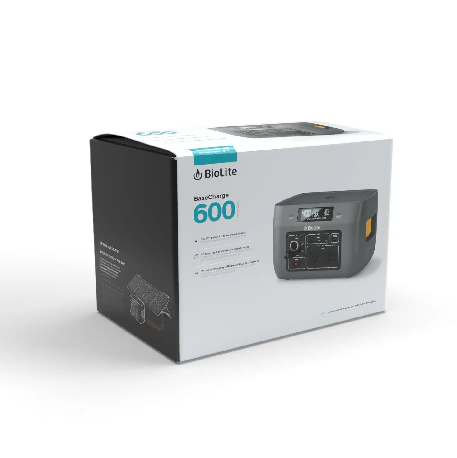 BioLite BaseCharge 600 - solar generator/battery with 622 Wh