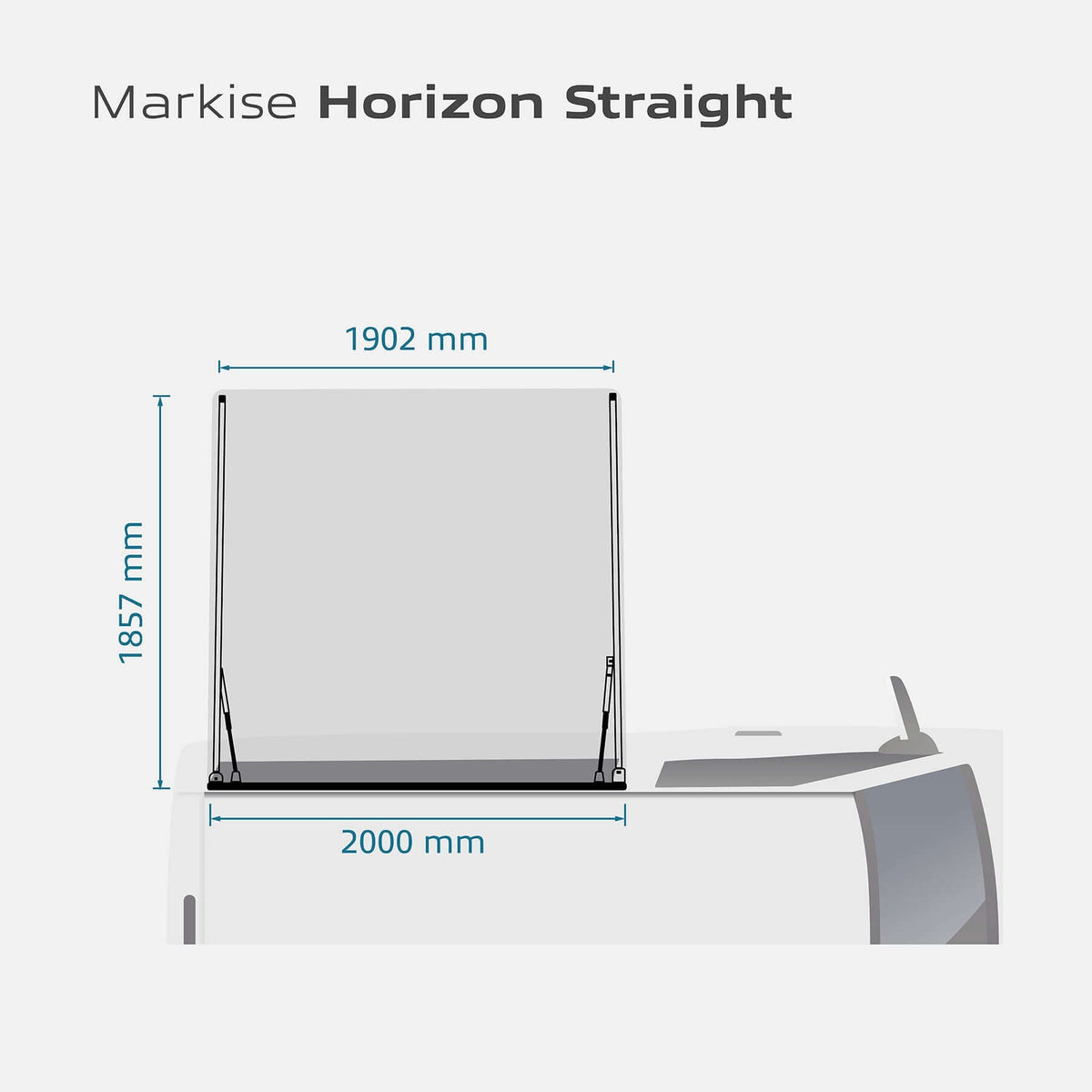 Markise Horizon Straight (freitragend)