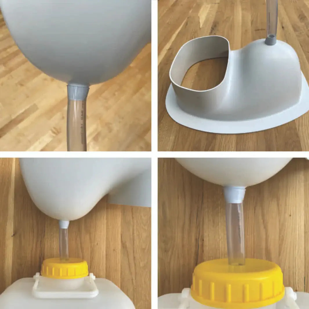 Trelino separating insert for separating toilet dry toilet including plug