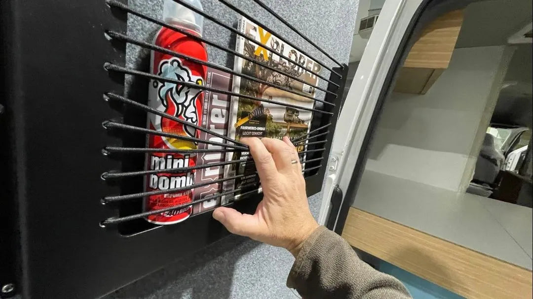 High-quality storage net made of aluminum