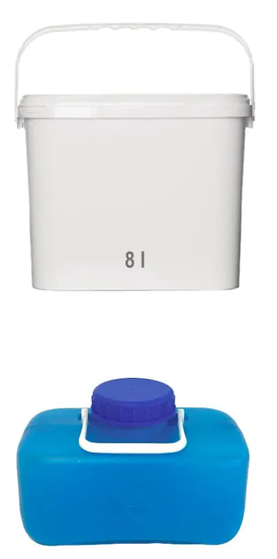 Behälter-Set für Trockentoilette Trenntoilette Selbstausbau Urinkanister + für Feststoffe