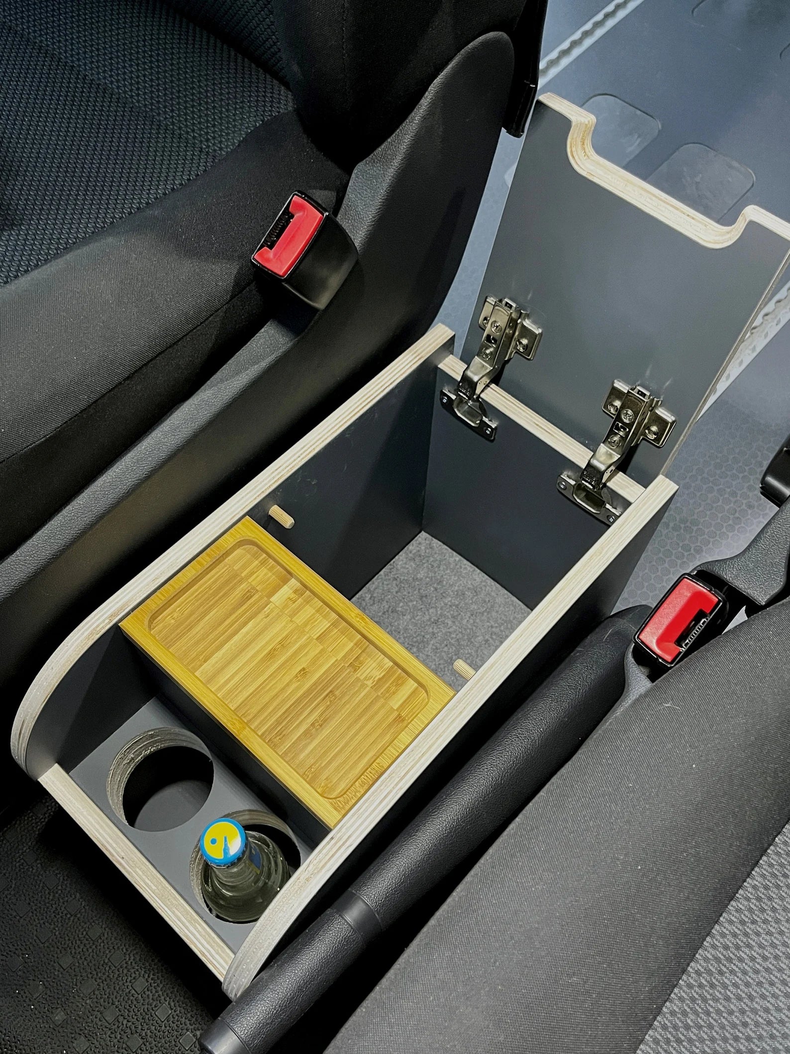 Maxi center console for VW T5, T6, Bulli Bus & California