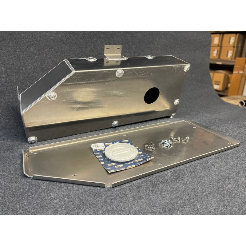 Wassertank 70 l Unterflur aus Aluminium Fahrerseite - Abwasser für MAN TGE VW Crafter ab 2017