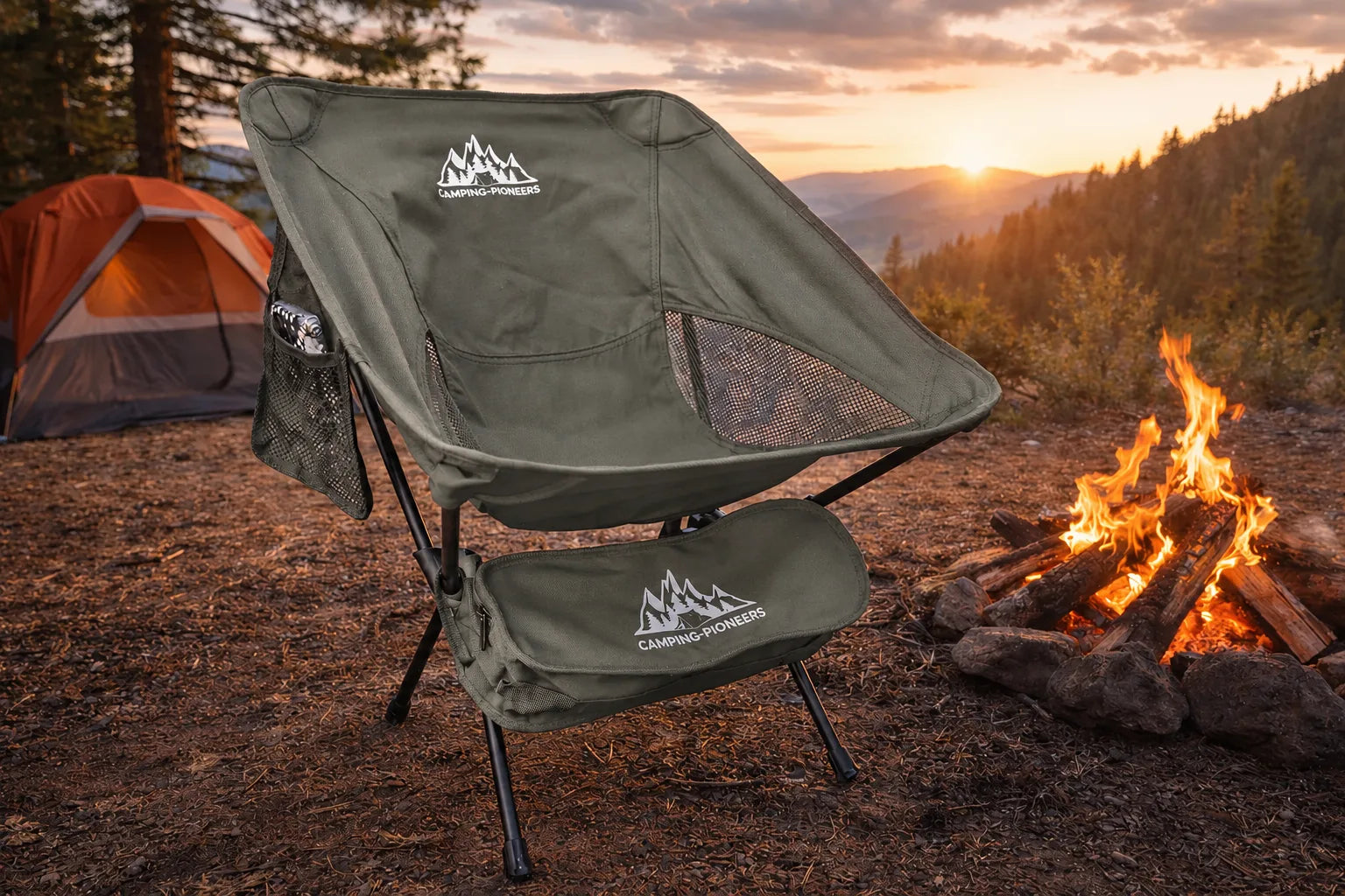Chaise de camping compacte "Smart Pioneer" - petit format avec beaucoup d&