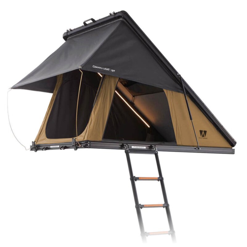 Tente de toit Vickywood à coque rigide en aluminium CUMARU LIGHT