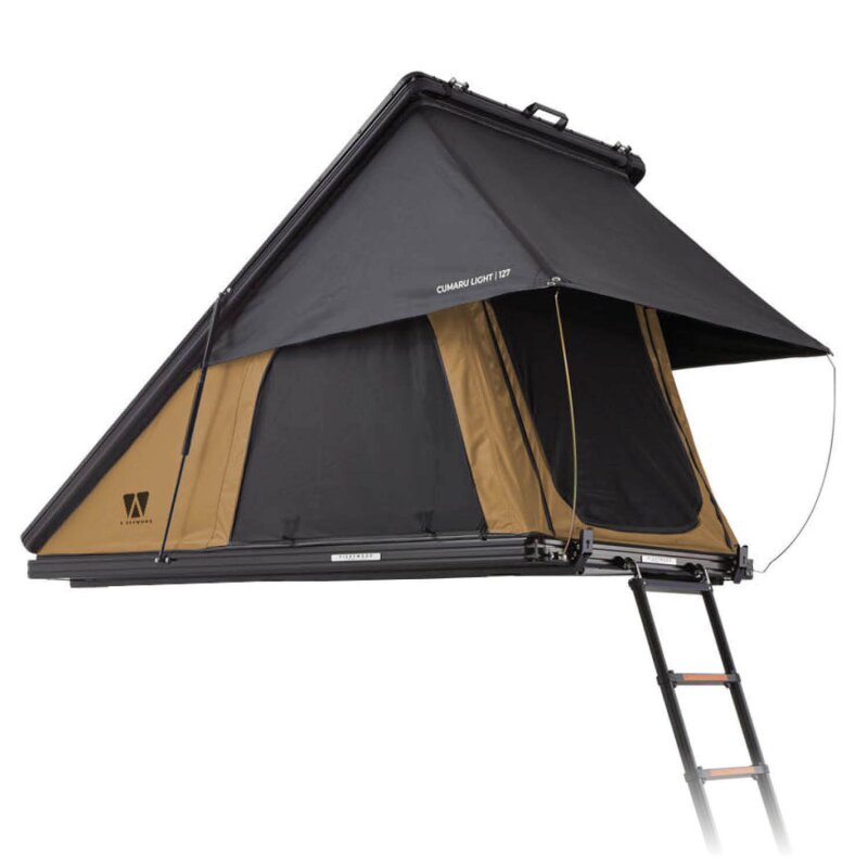 Tente de toit Vickywood à coque rigide en aluminium CUMARU LIGHT