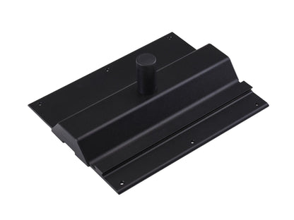 Lagun Tischgestell Set mit 700mm Tischbein - Schwarz