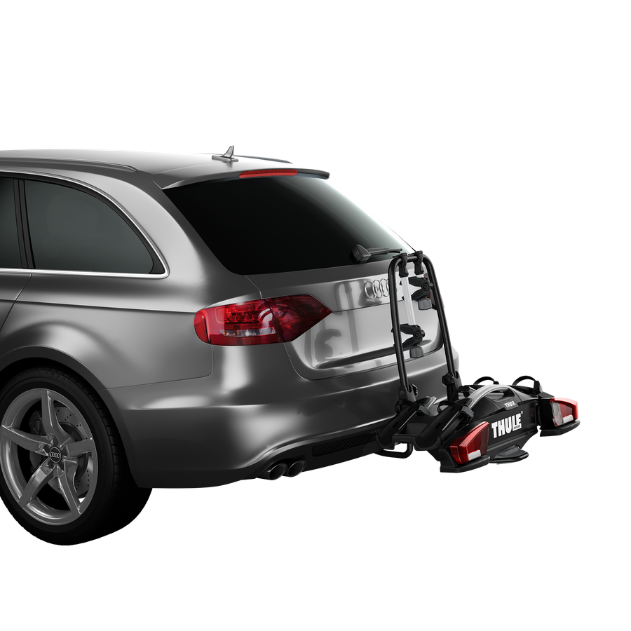 Thule VeloCompact 13-pin 2-bike platform towbar bike rack 13-pin black/aluminium