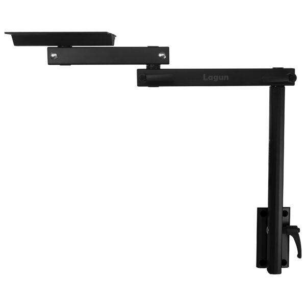 Pied de table Lagun (noir) avec deux bras et boulon