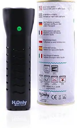 WaterLamp H2Only - outdoor flashlight without battery