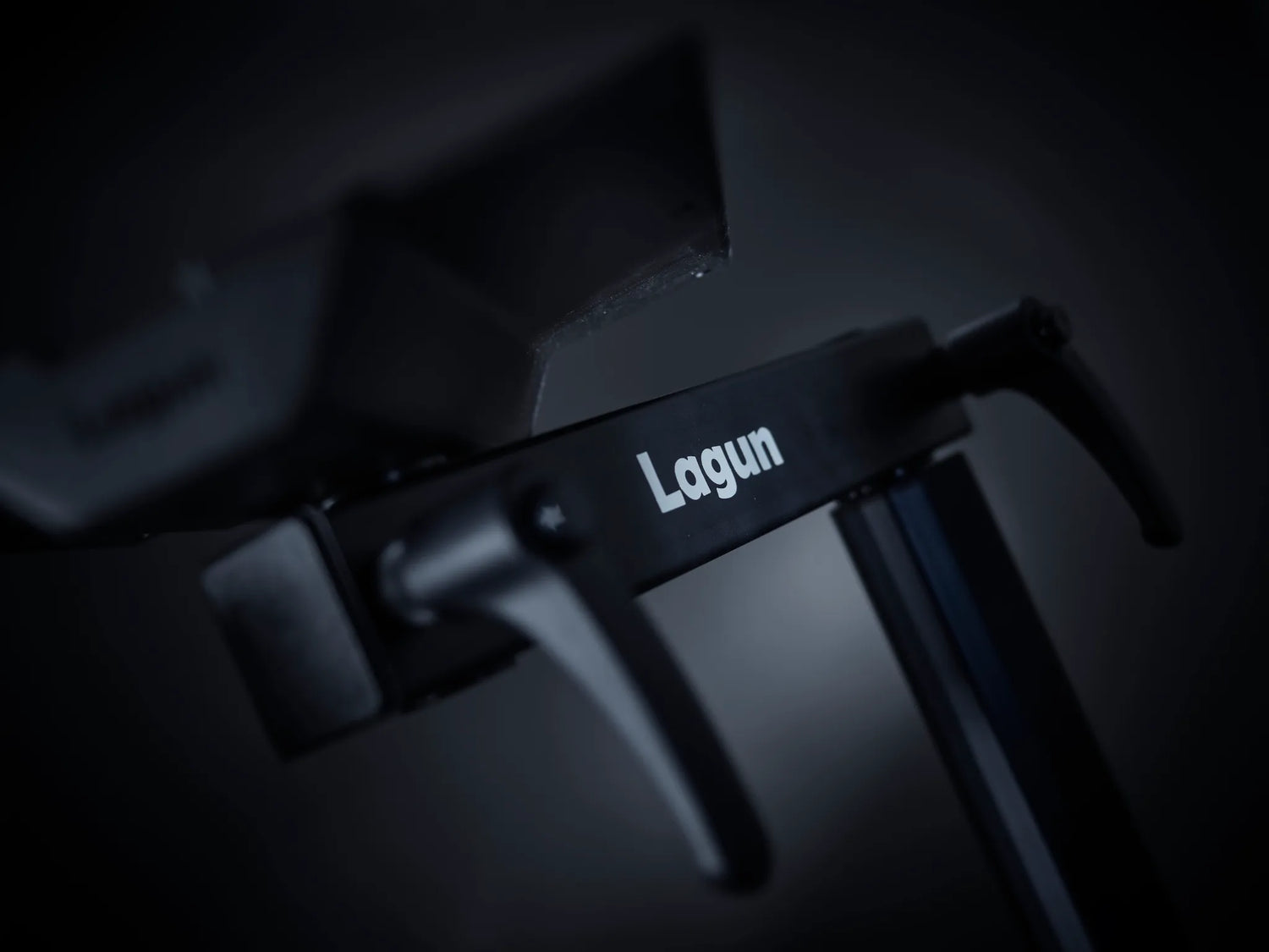 Lagun Tischgestell Set mit 700mm Tischbein - Schwarz