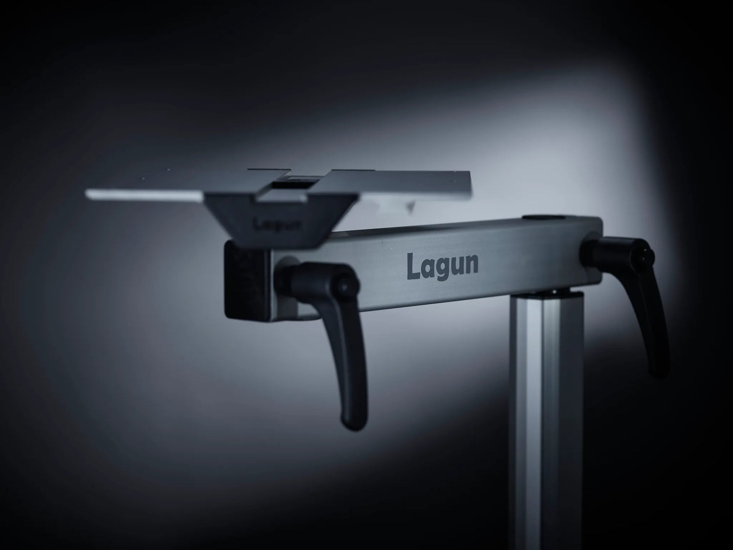 Lagun Tischgestell Set mit smarter Befestigungsplatte - Silber