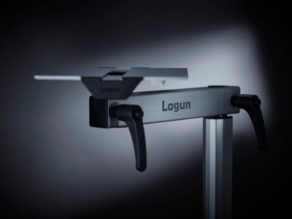Lagun Tischgestell Set mit smarter Befestigungsplatte - Silber