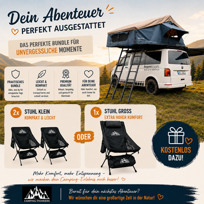 Horntools Dachzelt Elements Gen II Bundle *Gratis Campingstühle bei Kauf*
