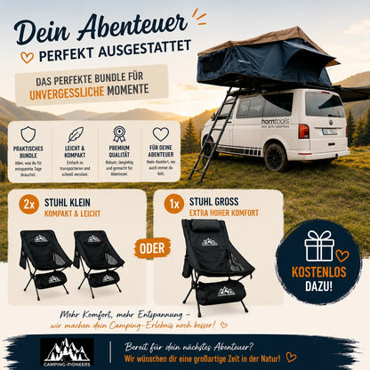Horntools Dachzelt Elements Gen II Bundle *Gratis Campingstühle bei Kauf*
