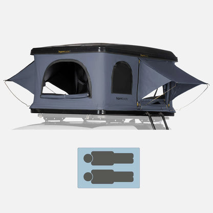 Horntools Dachzelt Themis PopUp ABS Hartschalenzelt – Bundle
