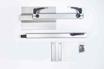 Lagun Tischgestell Set mit 700mm Tischbein - Silber