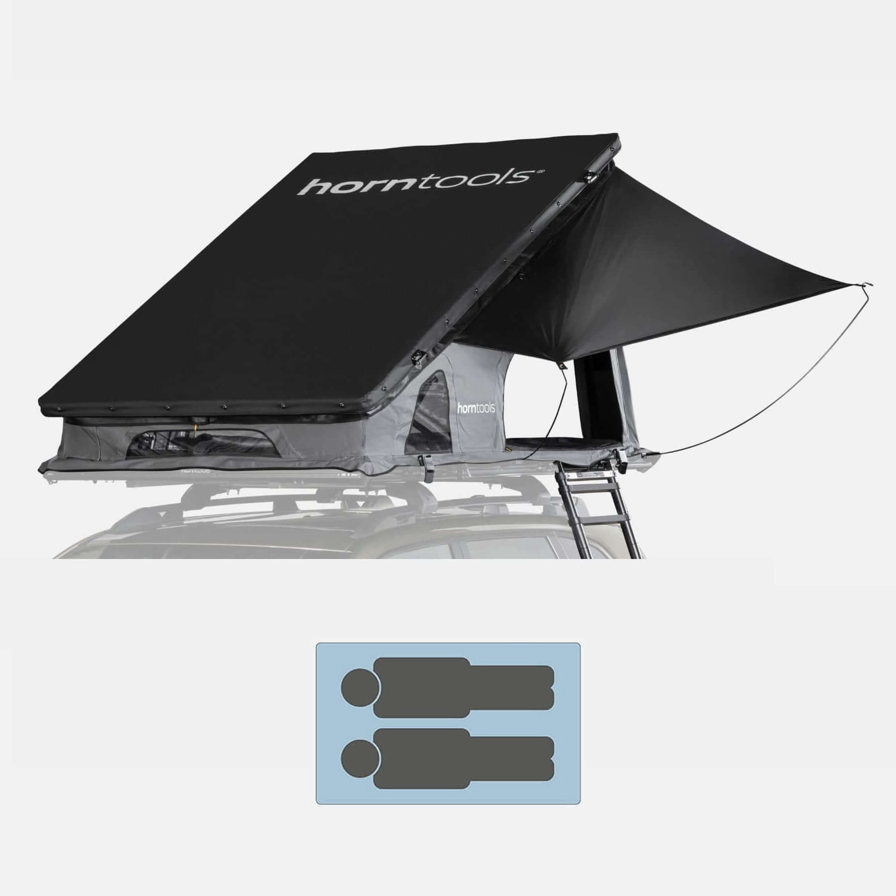 Horntools Triangle Dachzelt Cloud