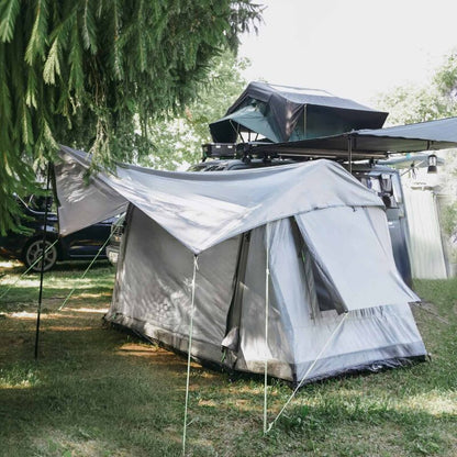 Vickywood Freistehendes Campingzelt aufblasbar 140 grau
