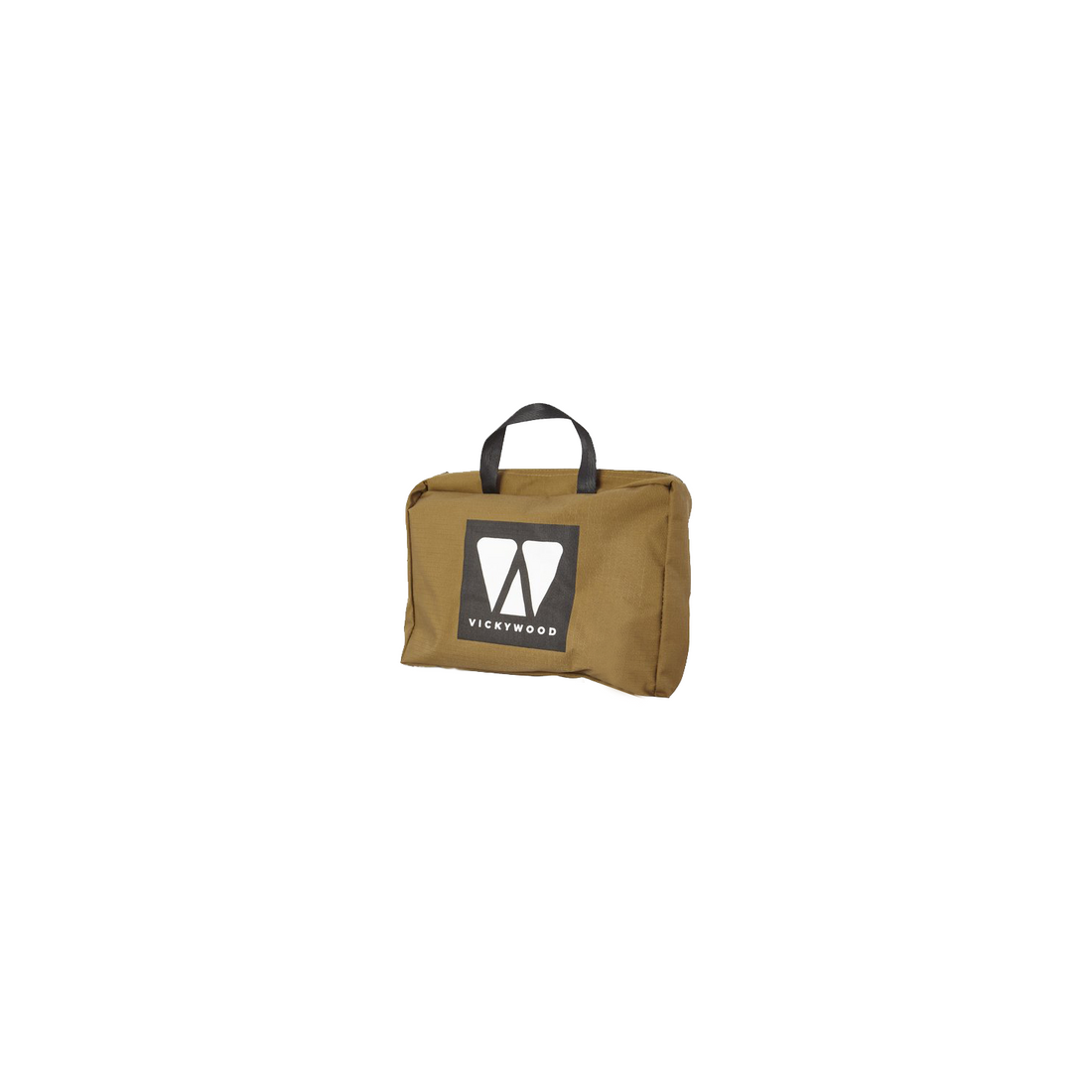 Vickywood Sac de transport brun doré